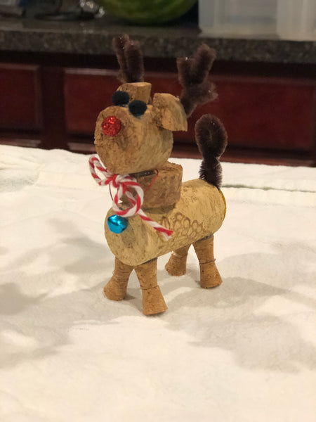 Cork Reindeer
