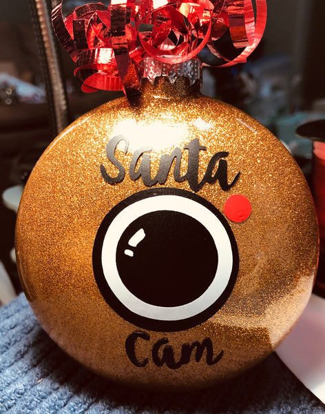 Santa Cam ornament