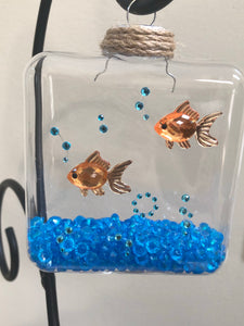 Gold fish ornament